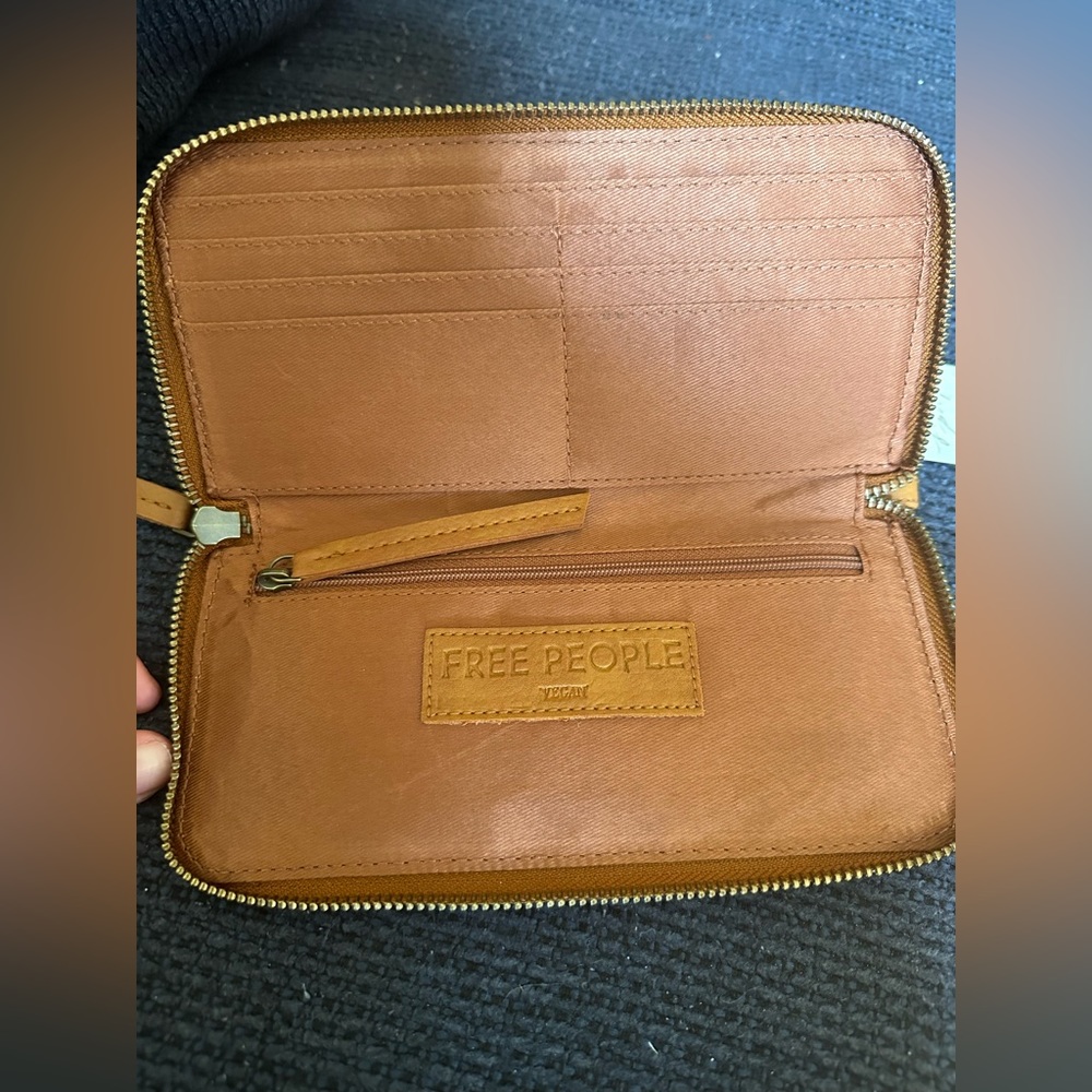 Free People Distressed Vegan Wallet - Picture 8 of 10